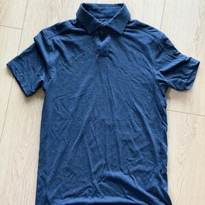 Ministry of Supply Deep Blue Polo Shirt
